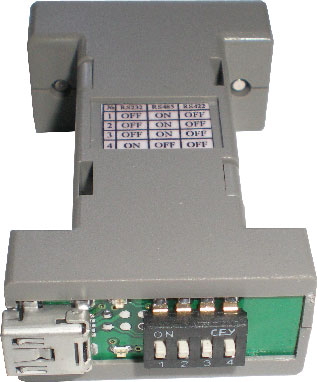 Переходник с гальванической развязкой USB-RS232-RS422-RS485
